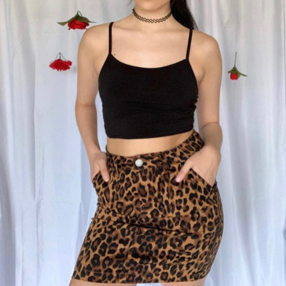 Cheetah skirt by V.I..P